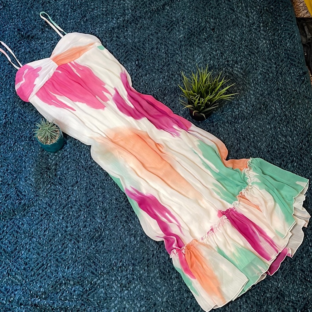 Tie dye dress